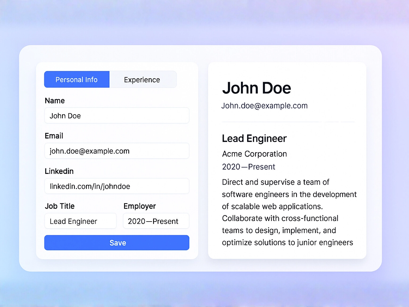Upload options screenshot